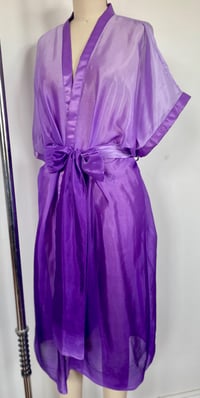 Image 2 of Ombre Silk Robe