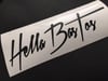 HB Signature Line Decal