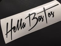 Image 1 of HB Signature Line Decal
