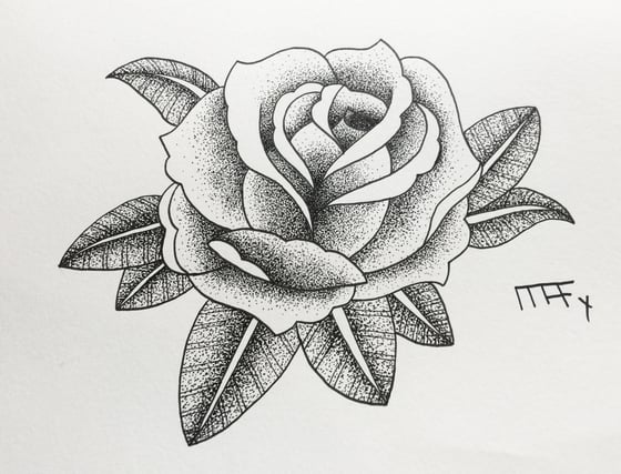 Image of Rose Print