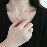 Image 2 of Mini Sparkling Emerald Necklace
