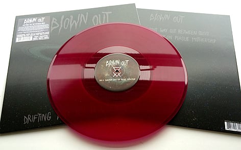 BLOWN OUT 'Drifting Way Out Between Suns' Claret Vinyl LP