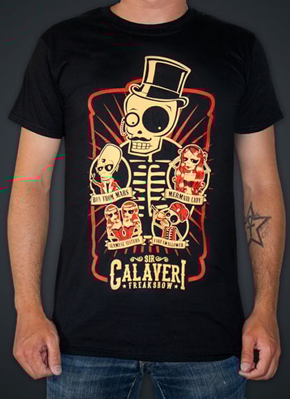 Image of Sir Calaveri Man T-Shirt