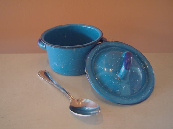 Image of Blue Small Pot