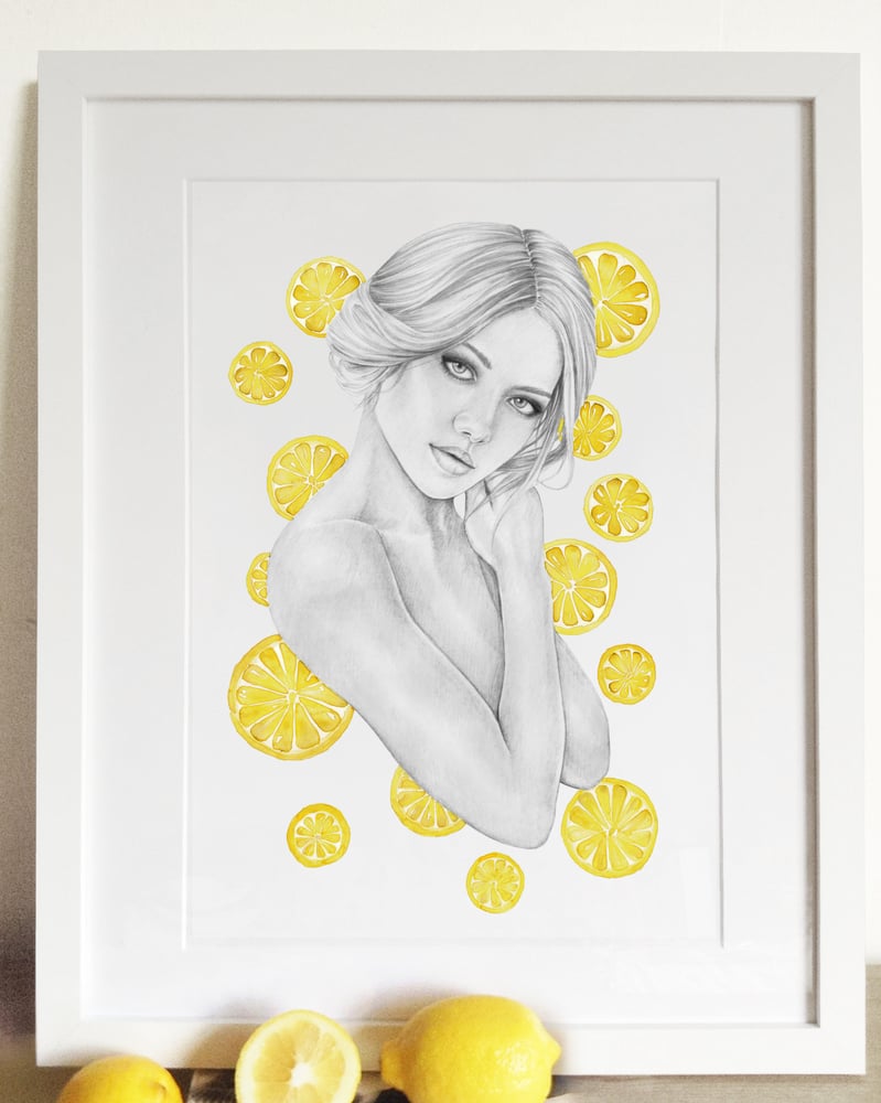 Image of Lemons - Limited Edition Print - A4