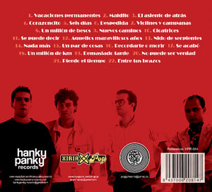 Image of Cosecha Roja - Un par de cosas (1991-2000) CD/Digipack