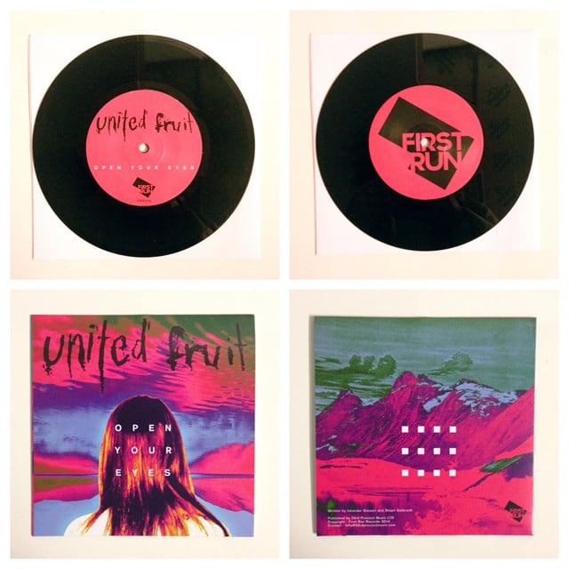 Image of 'Open Your Eyes' by United Fruit - Limited Edition 7"