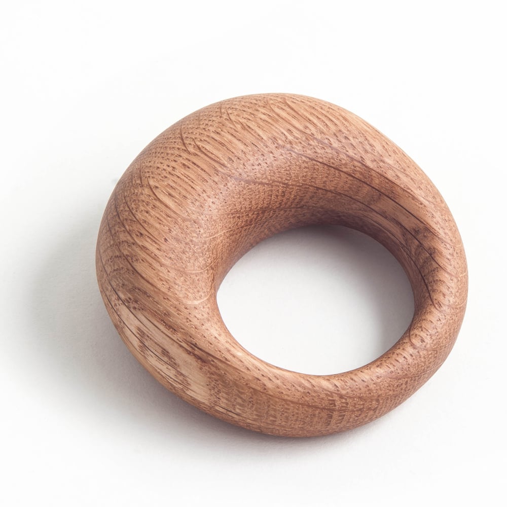 Oak Round Rattle | Knotwork LA