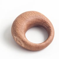 Image 1 of Oak Round Rattle