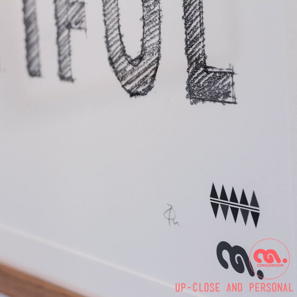 Life Ain't Beautiful - Ltd edition Screen print