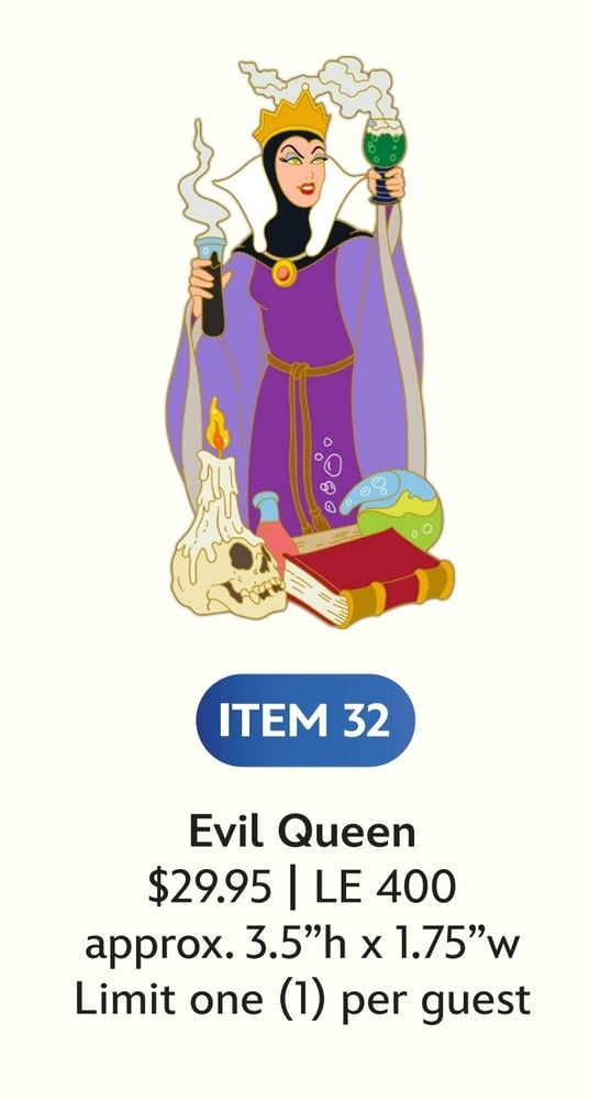 Image of Evil queen wdi pin le 400 