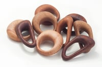 Image 4 of White Oak Carabiner Baby Rattle