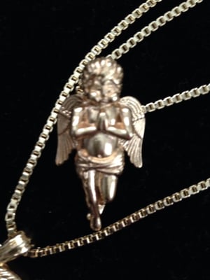 Image of Angel / JESUS piece Gold