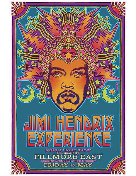 Image of "THE JIMI HENDRIX EXPERIENCE" FIRST CONCEPT - 1968