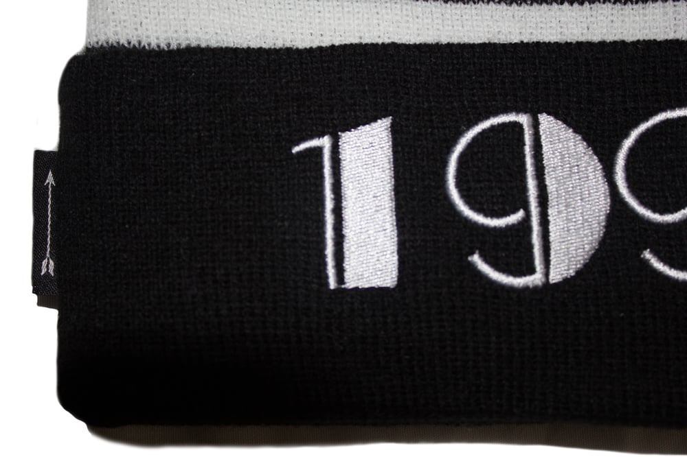 Image of 1991 Beanie (Blk/Wht)