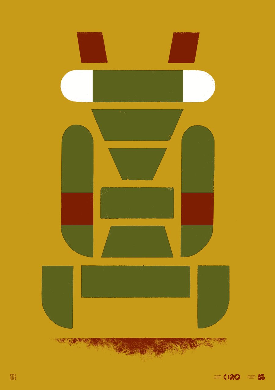 Image of Büro Destruct - Tribler Mantis (Poster)
