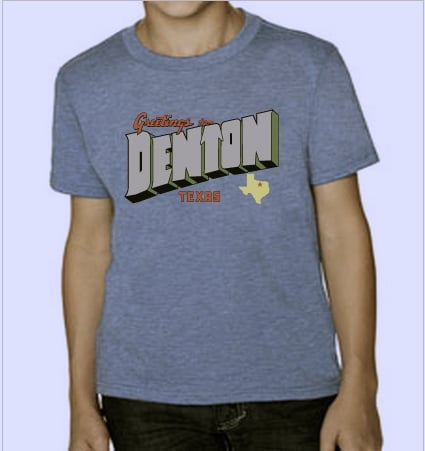 Image of Greetings From Denton, Tx - T-Shirt - YOUTH