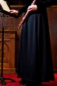 Jersey Gored Skirt (102) Image 2