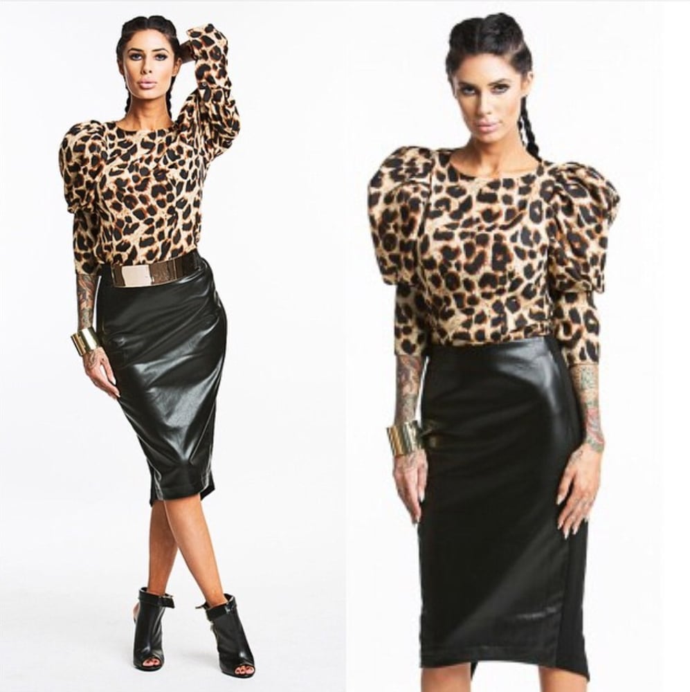 Image of Leopard Top