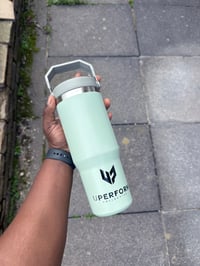 Image 9 of UPerform Hydrate Bottle with Carry Handle – 860ml / 29oz Soft Mint 