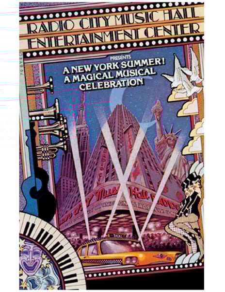 Image of "RADIO CITY RESTORATION" MUSIC HALL MANAGEMENT - 1980 