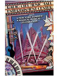 "RADIO CITY RESTORATION" MUSIC HALL MANAGEMENT - 1980 