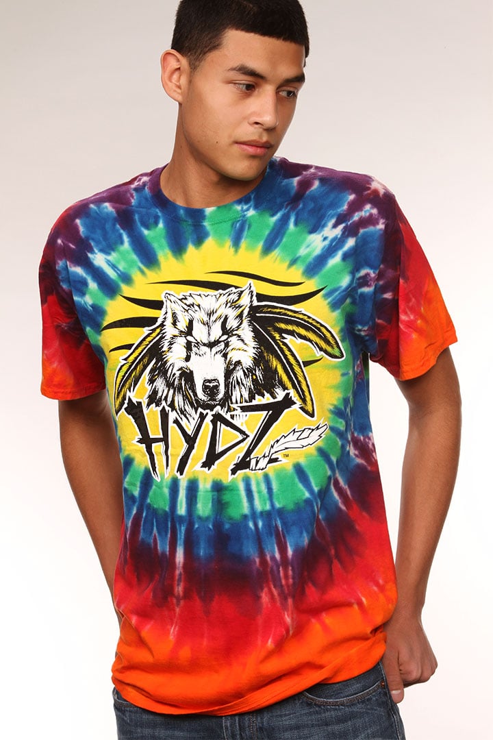 HYDZ Gear | Wolf Spirit / Shirt - Tie Dye