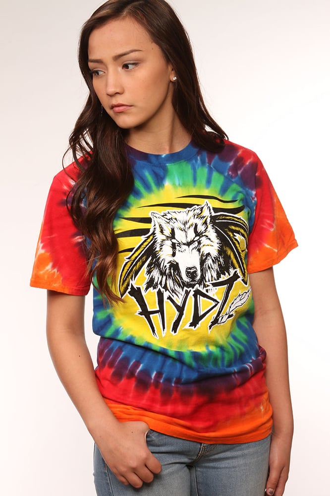 Image of Wolf Spirit / Shirt - Tie Dye