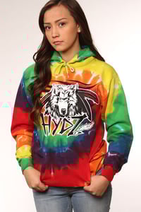 Image 3 of Wolf Spirit / Hoodie - Tie Dye