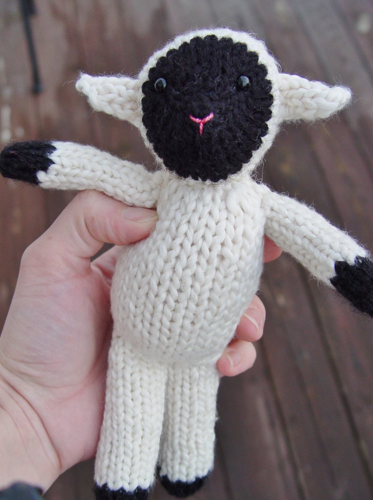 Image of Tahlia The Sheep Knitting Pattern
