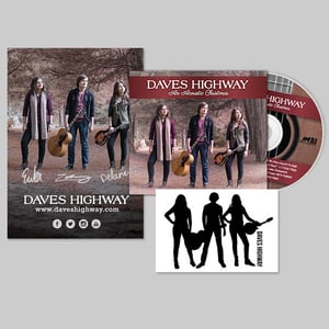 Image of 'An Acoustic Christmas' Pack - CD + Signed Photo + Sticker