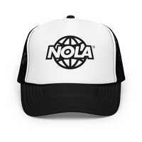 Image 1 of NOLAglobal® - Trucker Hat [B/W]