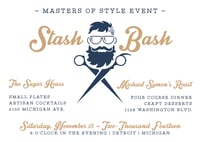 Image 2 of Mustache Bash - Invitation (Movember)