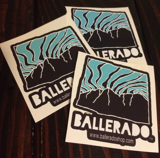 Image of CLASSIC BALLERADO STICKER