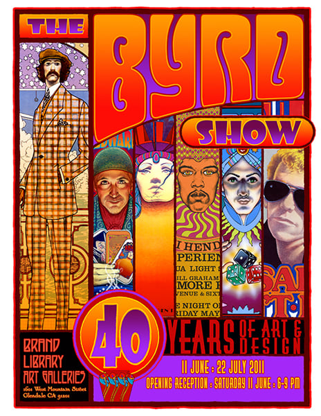 Image of "THE BYRD SHOW: 40 Years of Art & Design" - BRAND GALLERIES - 2011
