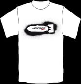 Image of T-shirt white with Strange Food/bomb design (girls & boys)