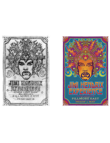 Image of THE 2UP SERIES - Jimmy Hendrix 1st CONCEPT