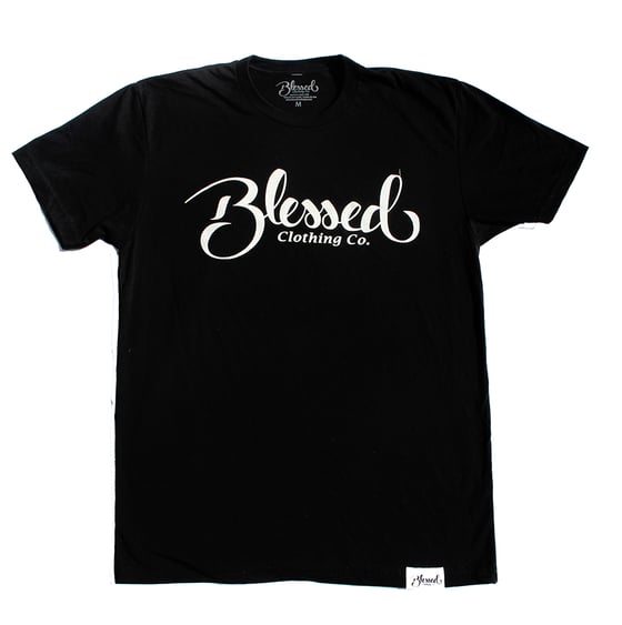 Image of Blessed Signature Tee (Black)