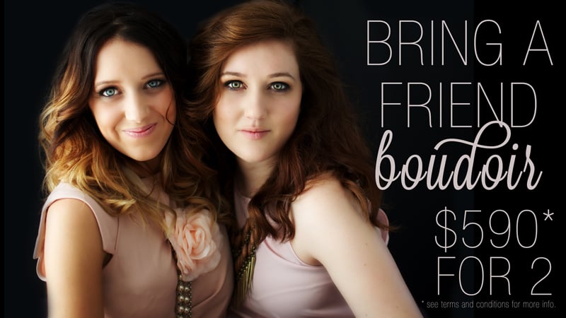 Image of Bring a Friend. Boudoir for 2!