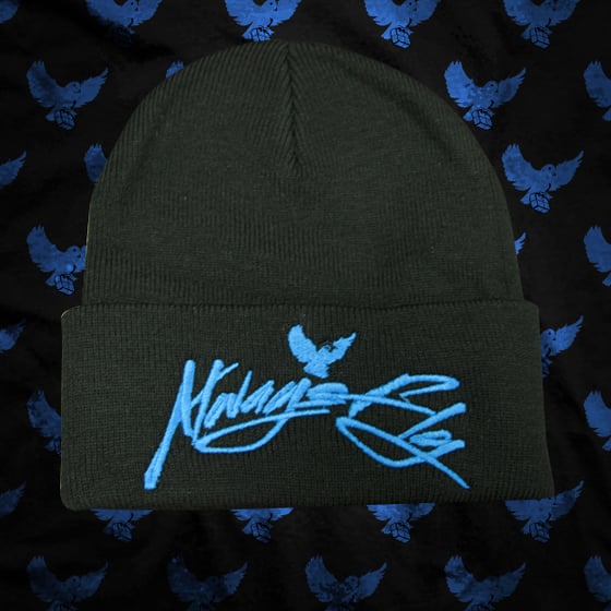 Image of Black/Blue Always Fly Touque