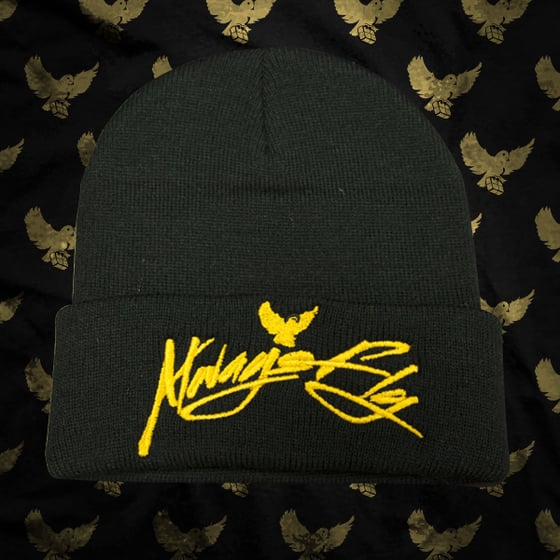 Image of Black/Gold Always Fly Touque