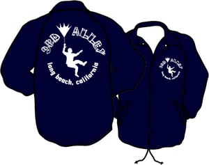 Image of Falling Navy Windbreaker