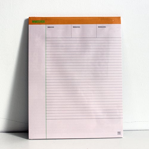 Image of Whatever Notepad
