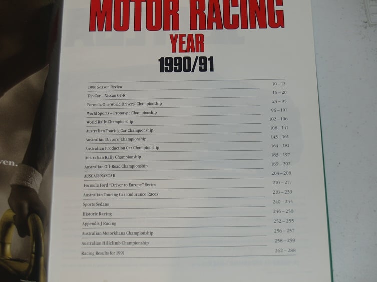 Image of Australian Motor Racing Year Book 20. Rare to find.
