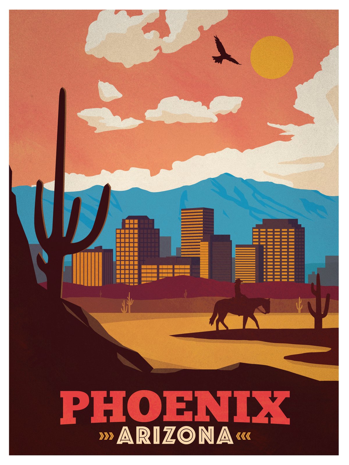 IdeaStorm Studio Store — Vintage Phoenix Poster