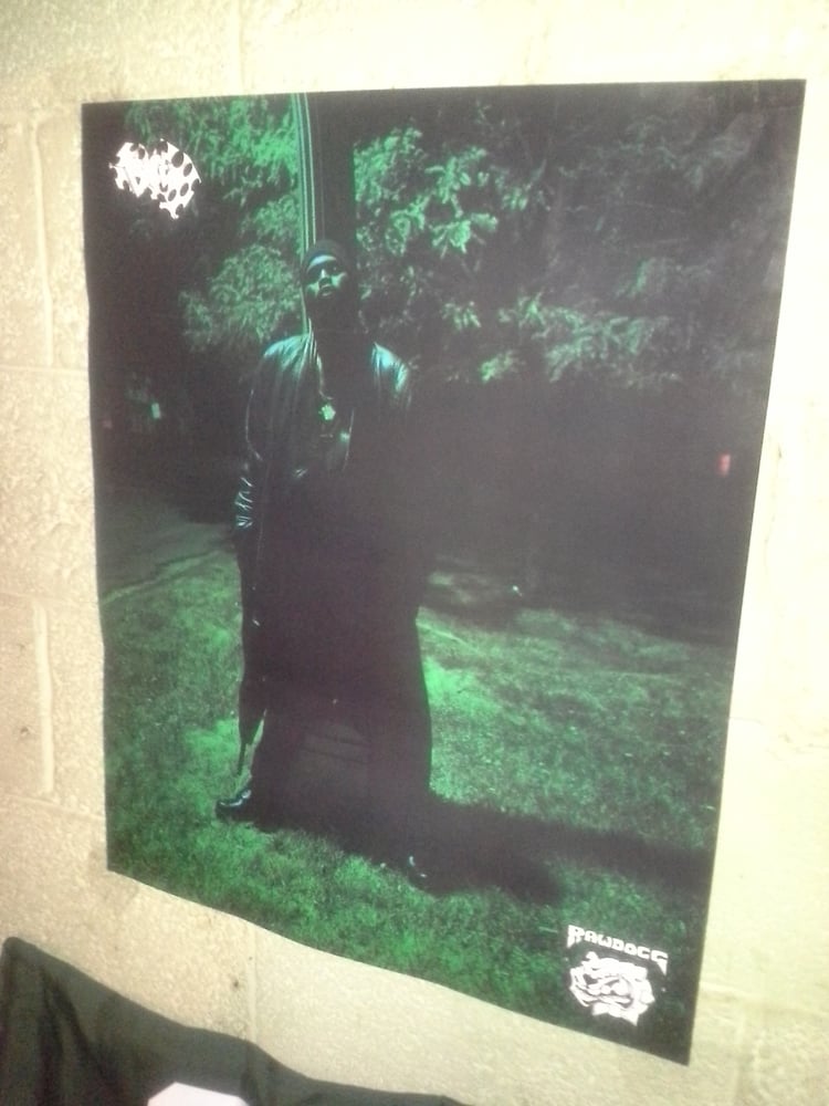 Image of Large Dice "Raw Dogg" Poster 22"x26"( 1992 Rare!!!) 