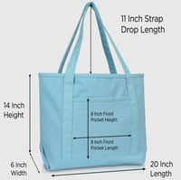 Image 3 of Little Miss Tote Bag