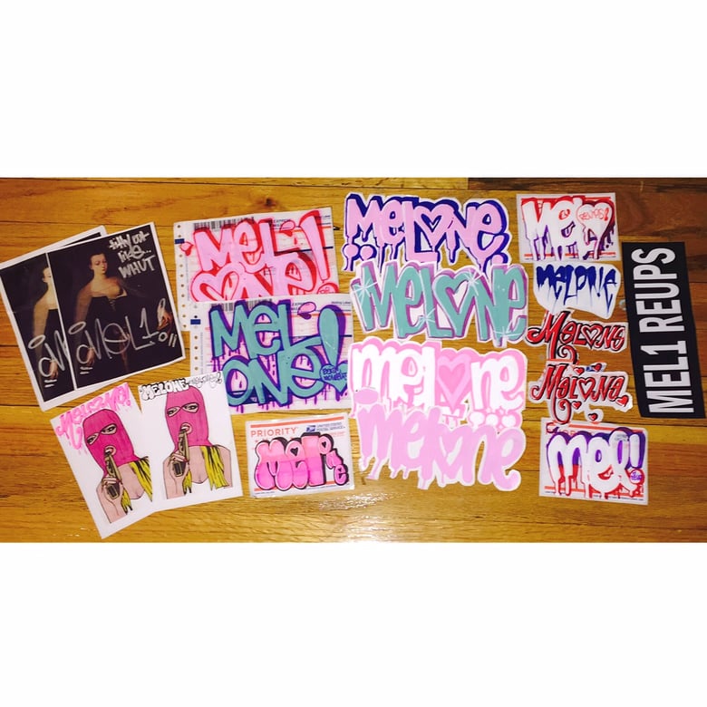 Image of MEL ONE STICKER PACK