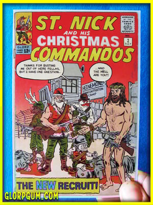 St. Nick and His Christmas Commandos Holiday Cards