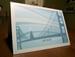 Image of Holiday San Francisco Bridge Tree Card Pack - 16 Cards 16 Envelopes